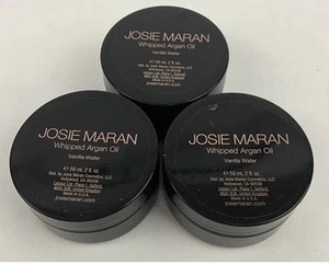 3 Pack Josie Maran Whipped Argan Oil Vanilla Wafer 2 Fl Oz - Picture 1 of 2