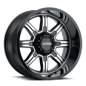 18x9 Ultra 229U Menace Gloss Black Wheel 6x135 (18mm) - Picture 1 of 5