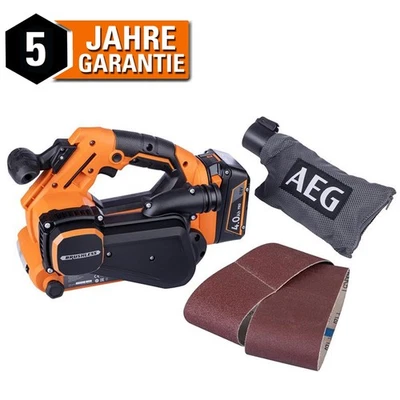AEG 18V Akku-Bandschleifer BHBS18-75BL Brushless Schleifmaschine ohne Akku - Bild 1 von 4