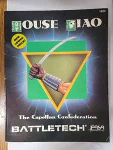 1987 House Laio The Capellan Confederation Battletech Sourcebook 1624 - Picture 1 of 3