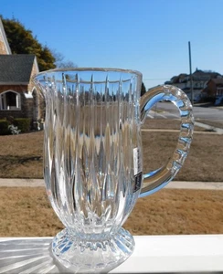 MIKASA PARK LANE 8 1/4" WATER PITCHER WITH LABEL IN BOX NEVER USED - Picture 1 of 6