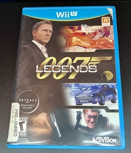 007 Legends Nintendo Wii U 2012 Game/Case/Booklet - Picture 1 of 3