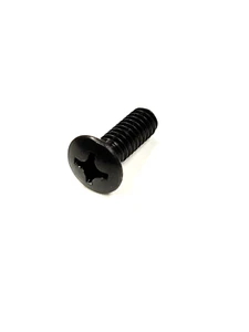 (100) 1/4-20 X 3/4 OVAL HEAD MACHINE SCREW STEEL BLACK OXIDE - Picture 1 of 2