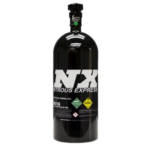 4.5kg (10Lb) Black Bottle W/ Lightning 500 Valve AN6 Nitrous Express NX11100B-6 - Picture 1 of 1