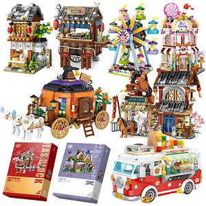 LOZ Mini Houses Building Blocks Set DIY Building Toys Model Construction Bricks - Picture 1 of 646