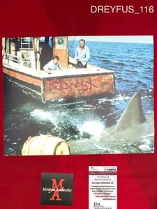 ¡FOTO 11x14 firmada autografiada de Richard Dreyfuss! Certificado de autenticidad JSA! ¡MANDÍBULAS! ¡HORROR! - Imagen 1 de 1