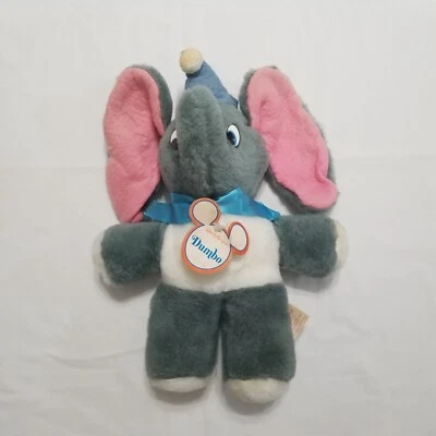 Vintage Dumbo Stuffed Plush Walt Disney Characters California Stuffed Toys NWT - Image 1 of 4