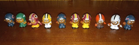 NFL Teenymates Lot Of 10 Aaron Rodgers Watson Football Legends 1" Figure RARE! Cover