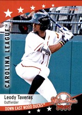 2018 Carolina League All-Stars Choice #13 Leody Taveras Dominican Republic Card