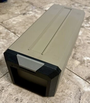 Posso Media Box Slide Out Drawer Storage holds 13 Compact Discs Jewel Cases - Image 1 of 4