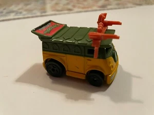 Vintage TMNT Mini Mutants Party Wagon Micro Teenage Mutant Ninja Turtles - Picture 1 of 4