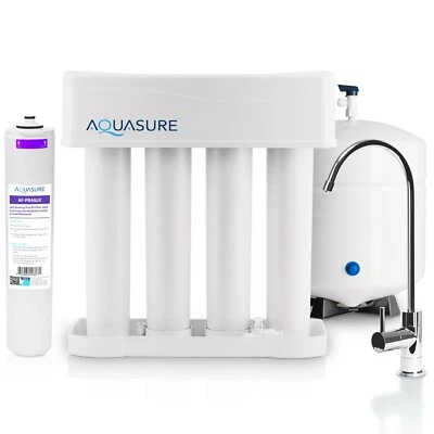 Aquasure Premier Alkaline Mineral Reverse Osmosis Water Filter 75 GPD 4-stage  - Image 1 of 4