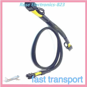 mini 8Pin to Dual 8pin(6+2) GPU PCI-E Power Cable for HP Server DL380 Gen10 - Picture 1 of 4