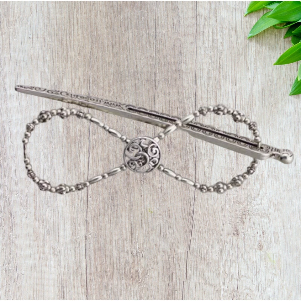 Lilla Rose Flexi - Clip 2424 Vines Barrette Nickel Plated - Image 1 of 1