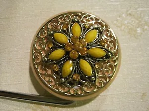 JC Table Counter Bar Top Bag Purse Hook Hanger "Lemon Twist", COA - Picture 1 of 2