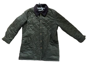 Barbour men's Heritage Liddesdale Quilted Jacket Coat Olive, Small - Picture 1 of 5