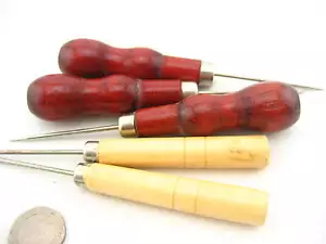 2pcs Punzón de perforación Agujero de perforación Reparación Pokey Tool Bradel Bradawl Craft punzón - Imagen 1 de 13