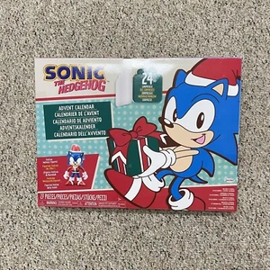 Sonic the Hedgehog 2024 Advent Calendar 24 Surprises (2.5in) - BRAND NEW - Picture 1 of 6