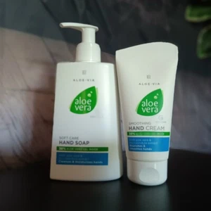 LR Aloe VIA Aloe Vera Reinigende Handseife Cream Soap & SMOOTING Hand CREAM - Bild 1 von 1