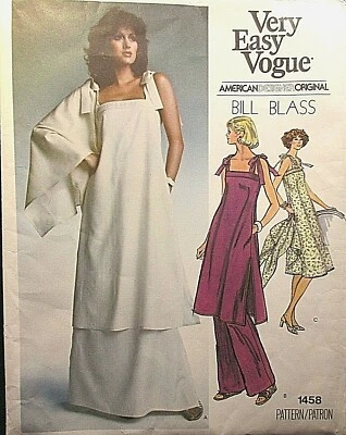 Vogue American Designer Pattern 1458 Bill Blass Size-14 - Image 1 of 4