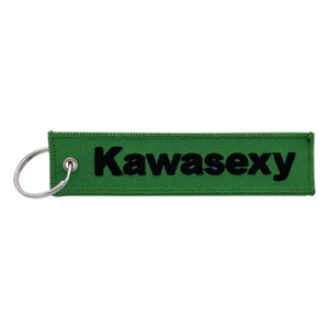 Kawasexy Keychain Key Tag for Motorcycles, Scooters, Cars, Gifts - Picture 1 of 1