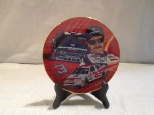 Hamilton Collection Silver Select Dale Earnhardt Nascar Racing Sam Bass Plate - Picture 1 of 4