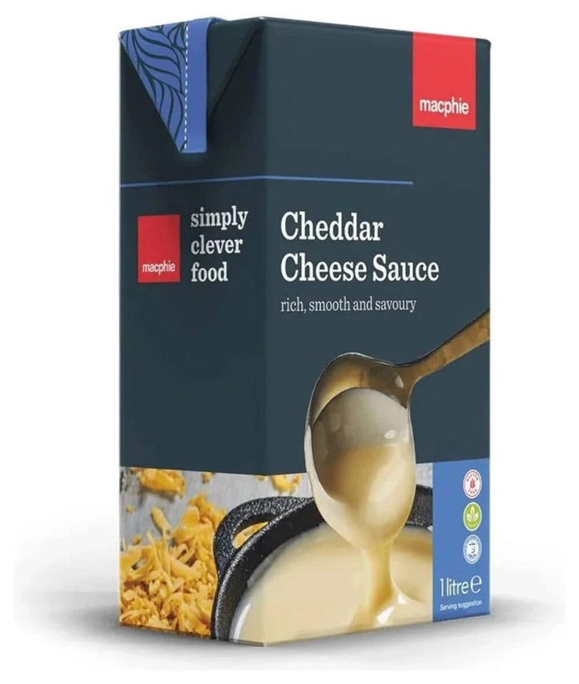 Macphie Cheddar Cheese Sauce 1L - Image 1 of 1