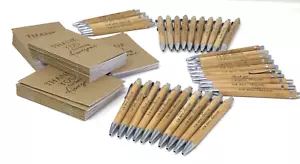 36 bolígrafos de bambú Apreciation Gifts y 36 cuadernos "Gracias por ser increíbles" - Imagen 1 de 10