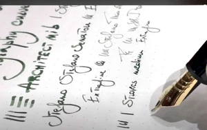 NEW Montblanc MEISTERSTÜCK 149 CALLIGRAPHY CURVED NIB MB129275 129275 RARE NIB! - Picture 1 of 6