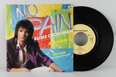 7" Single - RUDIE CROSSMAN - No Pain (Vocal + Instrumental) EMI Records 1986 - Bild 1 von 2