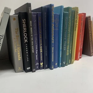 Modern Rainbow Coloured Decorative Interior Design Books Shelf Display 50cm V46 - Picture 1 of 8