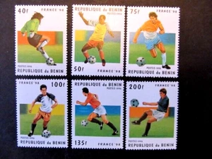 BENIN, SC# 822-827, FIFA WORLD CUP 1998 FRANCE (1996) MNHNG - Picture 1 of 1