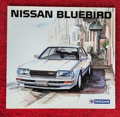 NISSAN BLUEBIRD RANGE LF Car Sales Brochure 1980s 50 pages VGC - Image 1 of 4