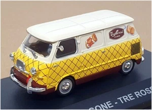 Altaya 1/43 Scale 20624N - 1957 Fiat 600 Van (Tre Rossi) Cream/Yellow - Picture 1 of 5