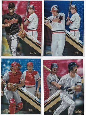 2019 Topps Gold Label Red & Blue Parallel Class 1 2 3 YOU PICK /25 /50 /75 /99 - Image 1 of 4