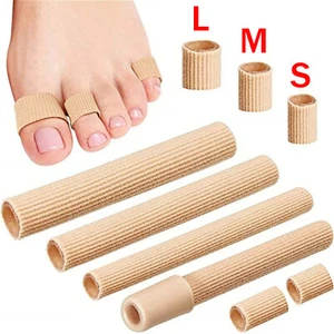 1/5/10 Stück Silikon Zehenschutz Schlauchbandage Fingerbandage Fingerschutz Gel - Picture 1 of 12