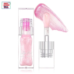 Magic Color Changing Lip Oil Tinted Lip Gloss Hydrating Conversion Lip Glow Oil - Picture 1 of 12