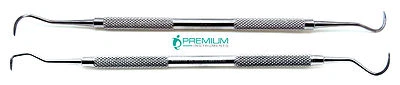 2 Pcs Dental Scaler Anterior Posterior Periodontics Instrument H6/H7 and U15/30  - Image 1 of 4