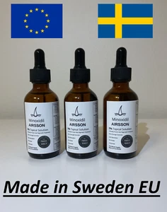 Minoxidil 5% Airsson, 3x60ml (3 month supply) FAST FREE DELIVERY ( 5 days in EU) - Picture 1 of 3