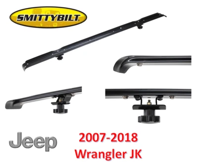 Cabezal de parabrisas Smittybilt GEN2 negro para Jeep Wrangler JK 90106 2007-2018 Foto 1 de 4