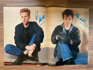 Alan Wilder Andrew Fletcher 1980s Bravo German Vintage Magazine Poster 42x28 cm - Picture 1 of 2