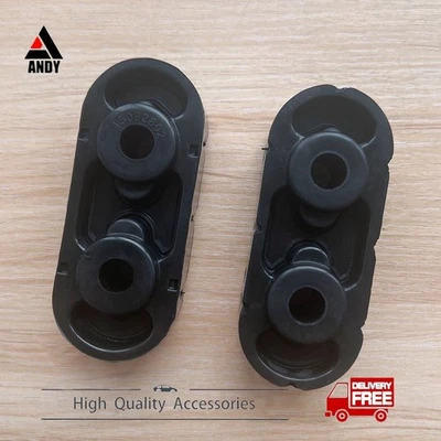 Soporte de montaje aislador de suspensión de escape para GMC 99-17 Sierra 1500 2500 3500 un par Foto 1 de 4