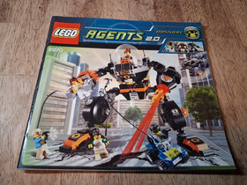 LEGO Agents Robo Attack 8970  Instructon Manual Only GUC No Bricks