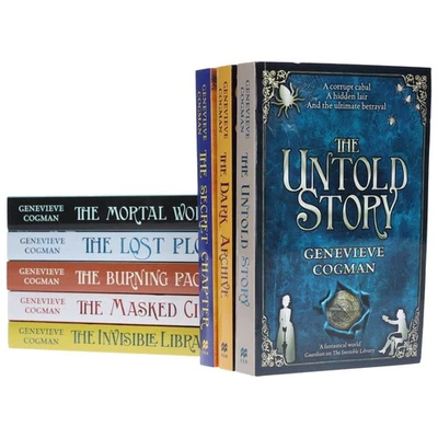 Полный набор из 8 коллекционных книг серии The Invisible Library — художественная литература — PB - Изображение 1 из 4