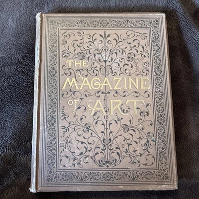 The Magazine of Art 1896, Victorian Art journal many fine engraved illustrations - Image 1 of 4