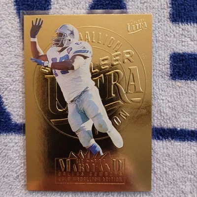 Russell Maryland 1995 Fleer Ultra  Gold Medallion Card# 77 Dallas Cowboys - Image 1 of 2