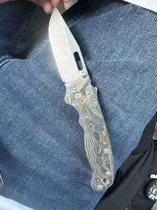 Demko Ad20.5 D2 Steel W/ 80s Camo Carbon Scales From Flytanium - Picture 1 of 10