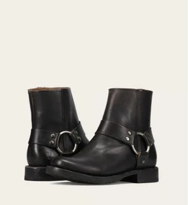 New Frye Veronica Flex Harness Boot Antique Black Women's Sz 6 - Picture 1 of 15