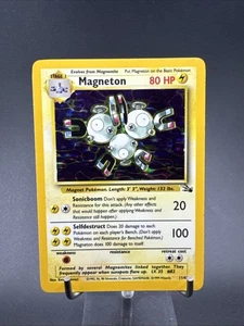 Magneton 11/62 - Fossil Set Unlimited - Holo Rare Vintage WOTC 1999 - Picture 1 of 24