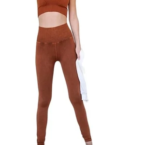 FP Movement High-Rise 7/8 Length Good Karma Leggings S Toasted Coconut Active - Picture 1 of 10
